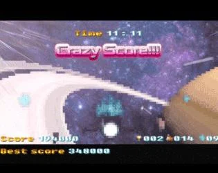 Рецензии Super Blue Matter (Catyph arcade minigame) (itch)