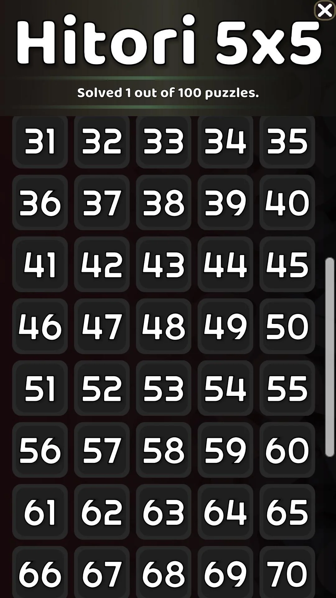Hitori logic puzzle numbers game (itch) Hitori logic puzzle numbers game (itch)