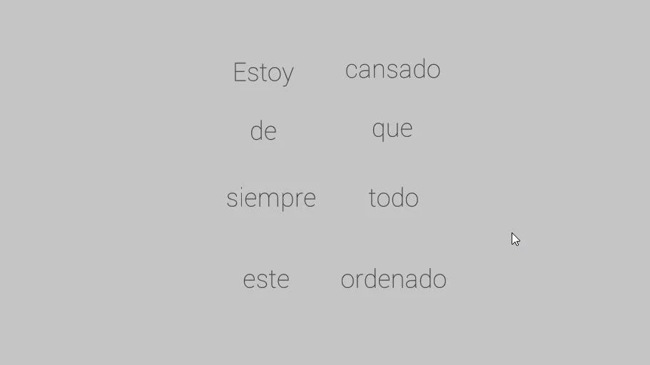Desorden. (itch)