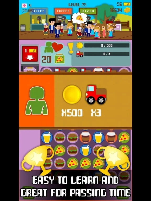 Рецензии FoodyVille: Food Puzzle Mania
