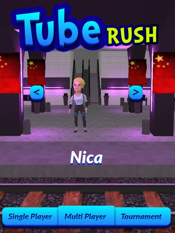 TubeRush - Multiplayer infinite runner