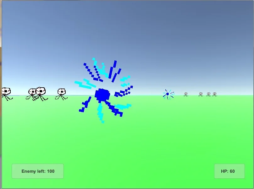 Ludum dare 36 - Keyboard commando (itch)