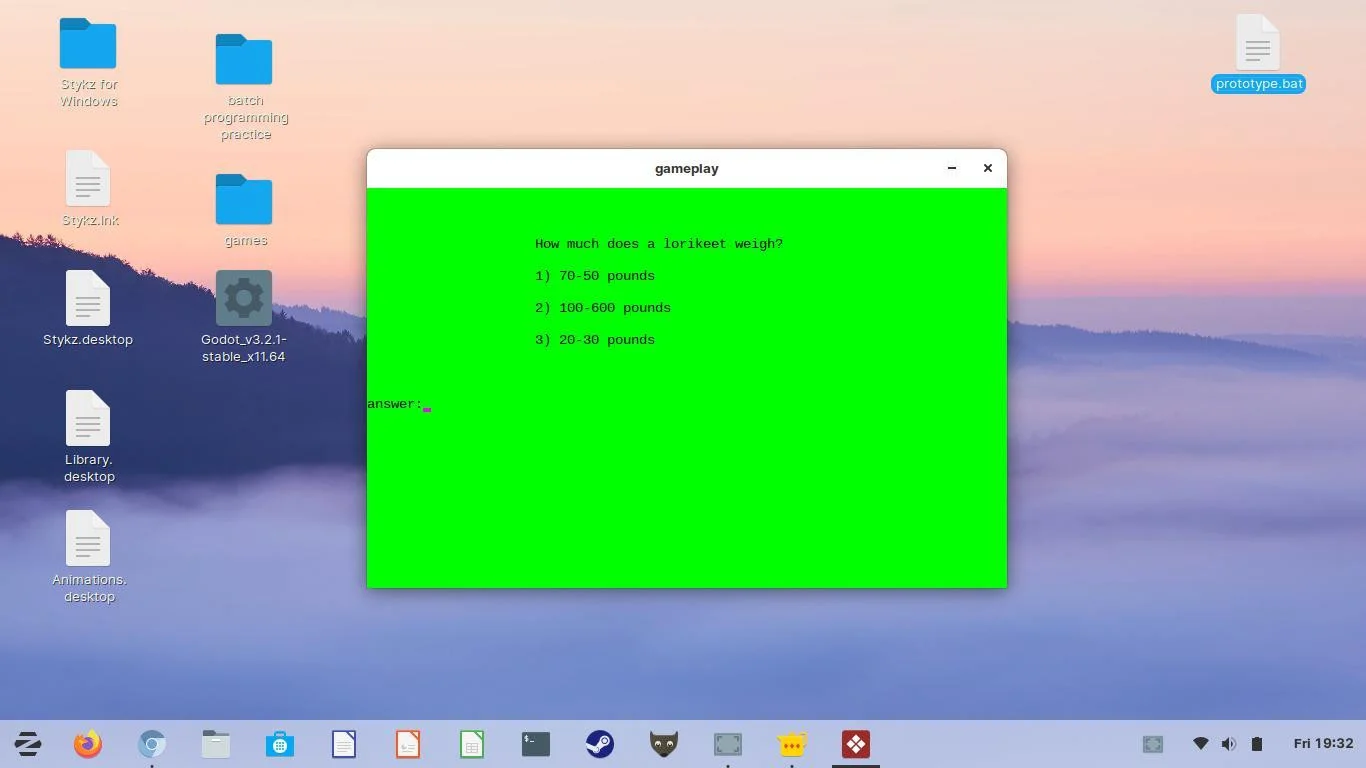 Batch file projects (itch)