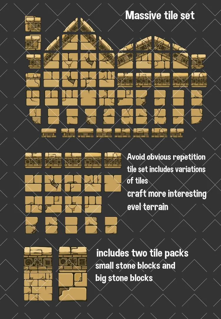 Temple tile set (itch)