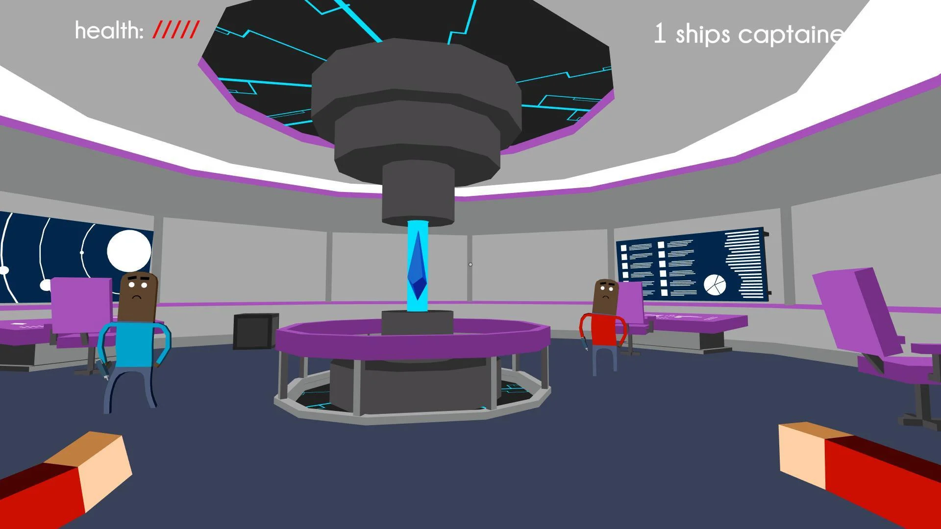 I am the captain. (itch)