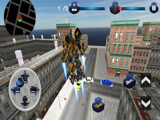 Future Flying City Robot Future Flying City Robot