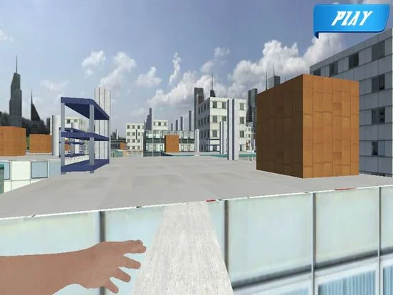 Roof Runner Jump - VR Google Cardboard