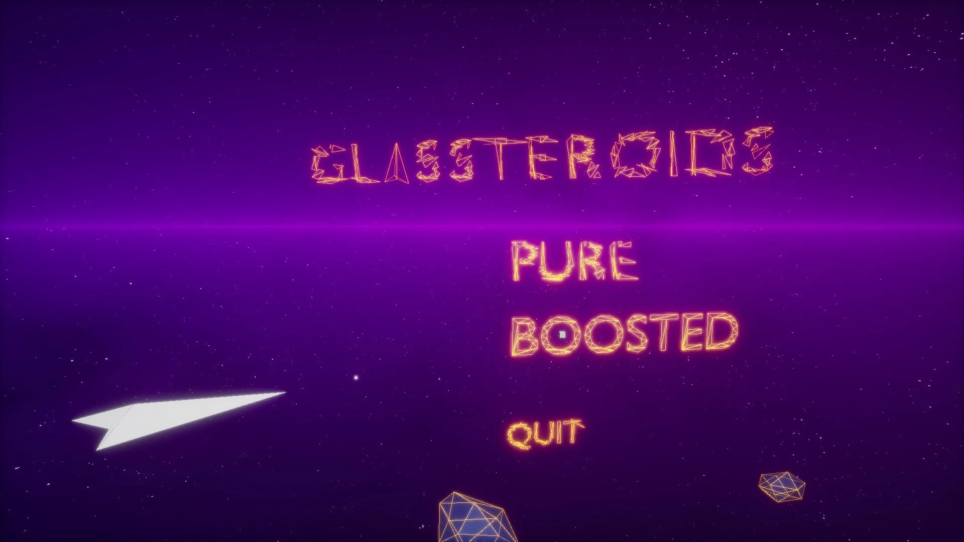 Glassteroids Glassteroids