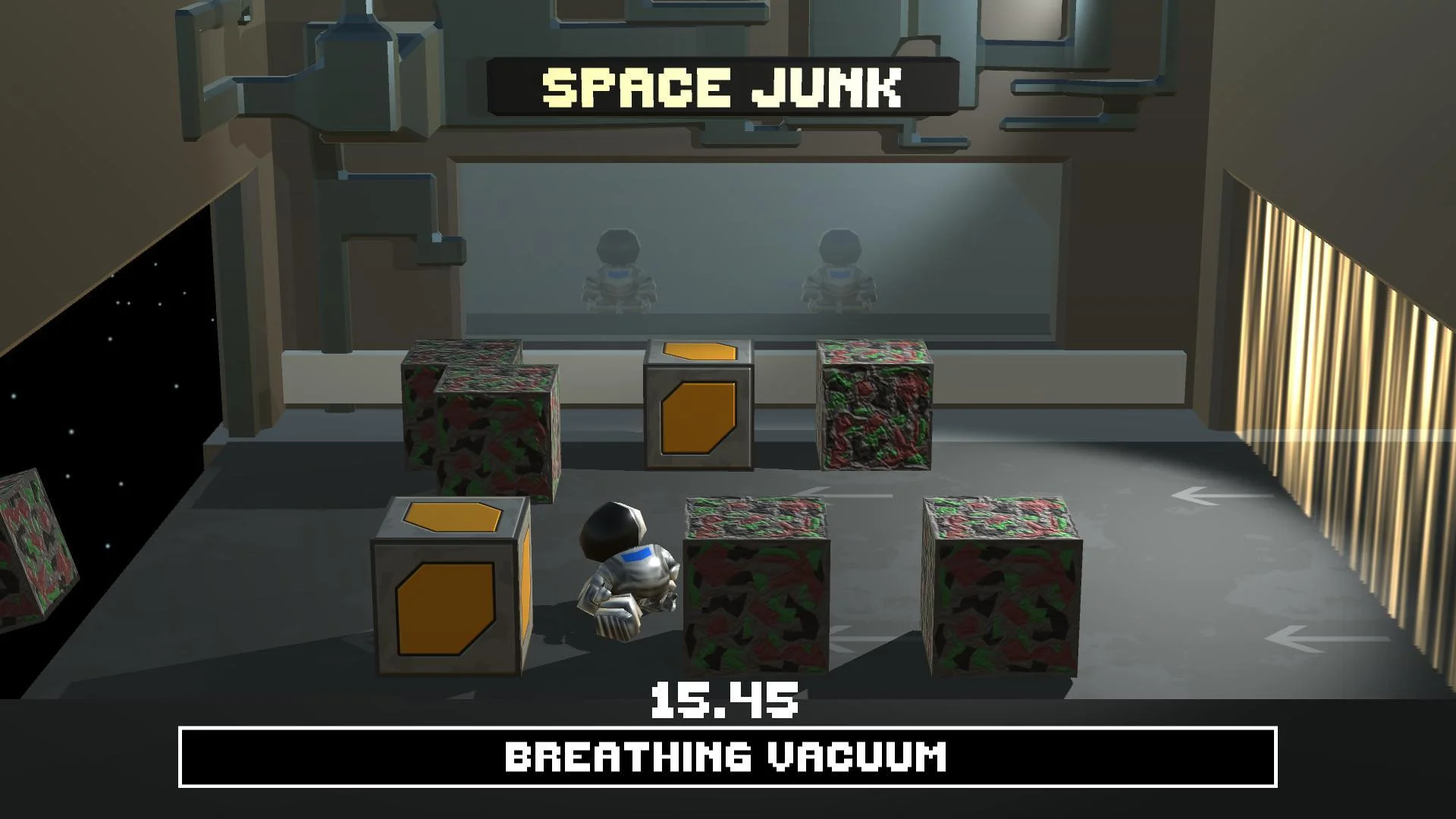 Рецензии Space Junk [LD37] (itch)