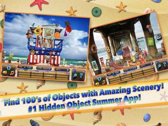 Hidden Object Summer Beach Vacation Spy Objects Hidden Object Summer Beach Vacation Spy Objects