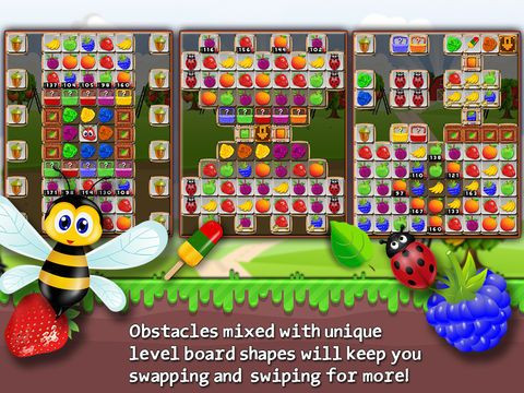 Fruit Drops 3 - Match three puzzle