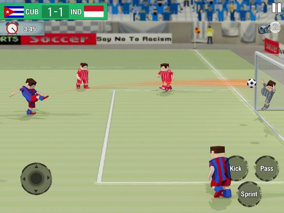 Soccer Blocky Hero – Mobile Ed