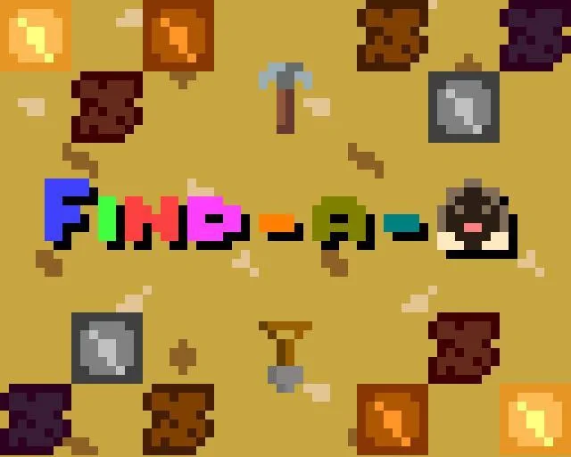 FIND - A - MOLE (lowrezjam version) (itch)