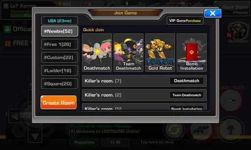 LOSTGUNS: 2D pixel online Shooting game, PVP LOSTGUNS: 2D pixel online Shooting game, PVP