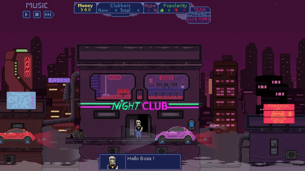 Cyberpunk Night Club (itch) - обзоры и оценки игры, даты выхода DLC,  трейлеры, описание