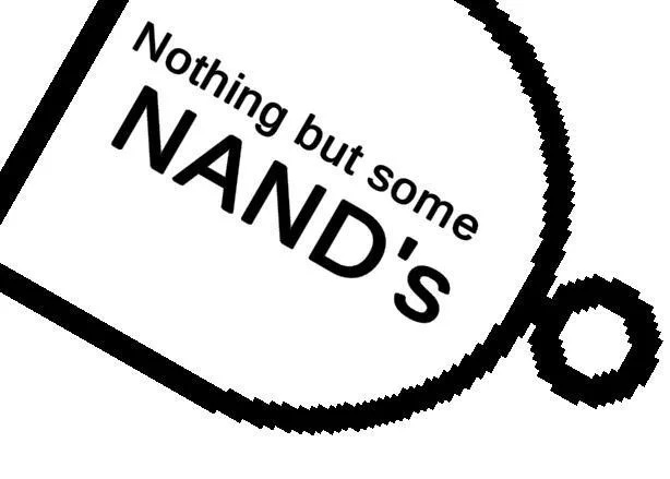 Nothing but some NAND's (itch)