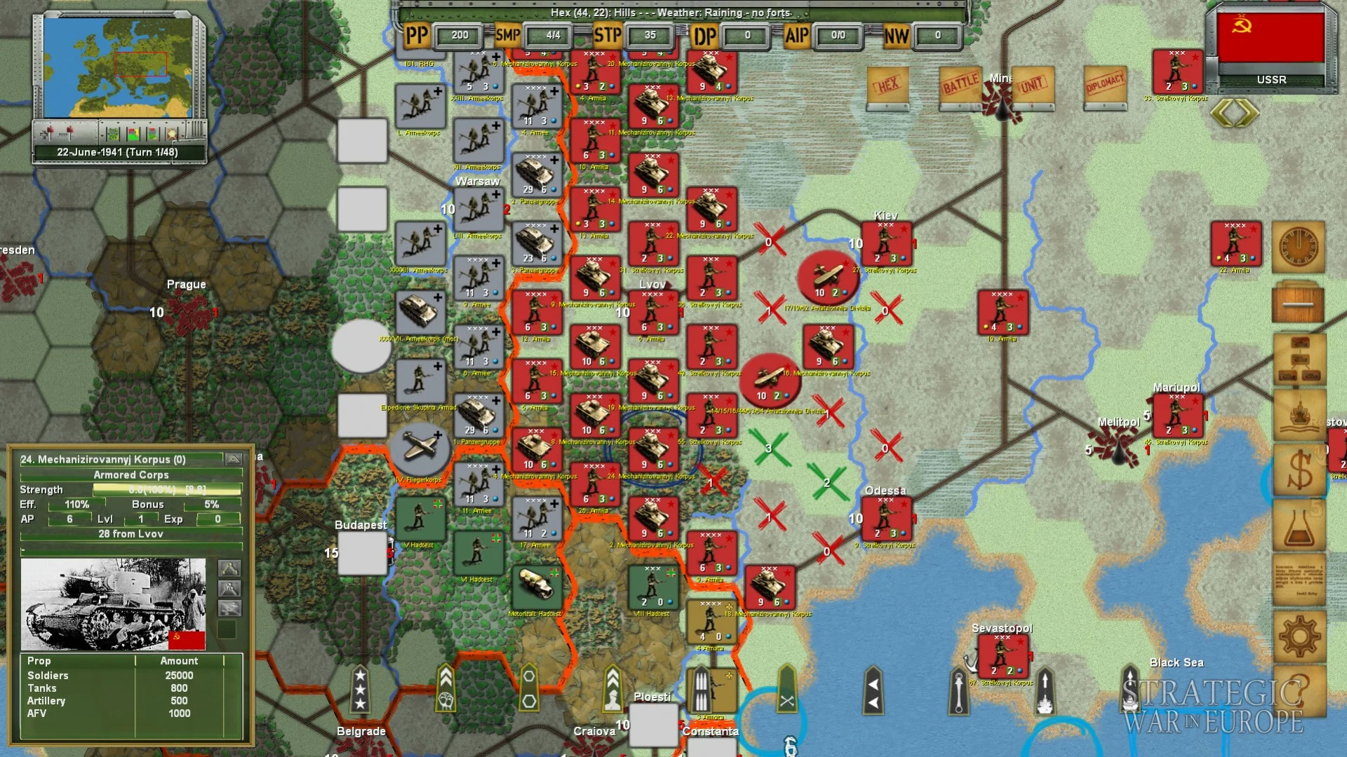 Strategic War in Europe Strategic War in Europe