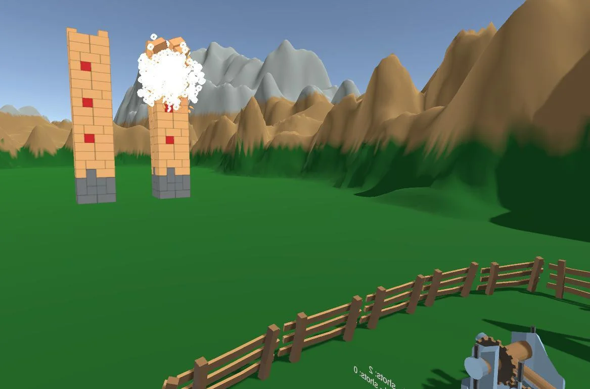Catapult VR demo (itch)
