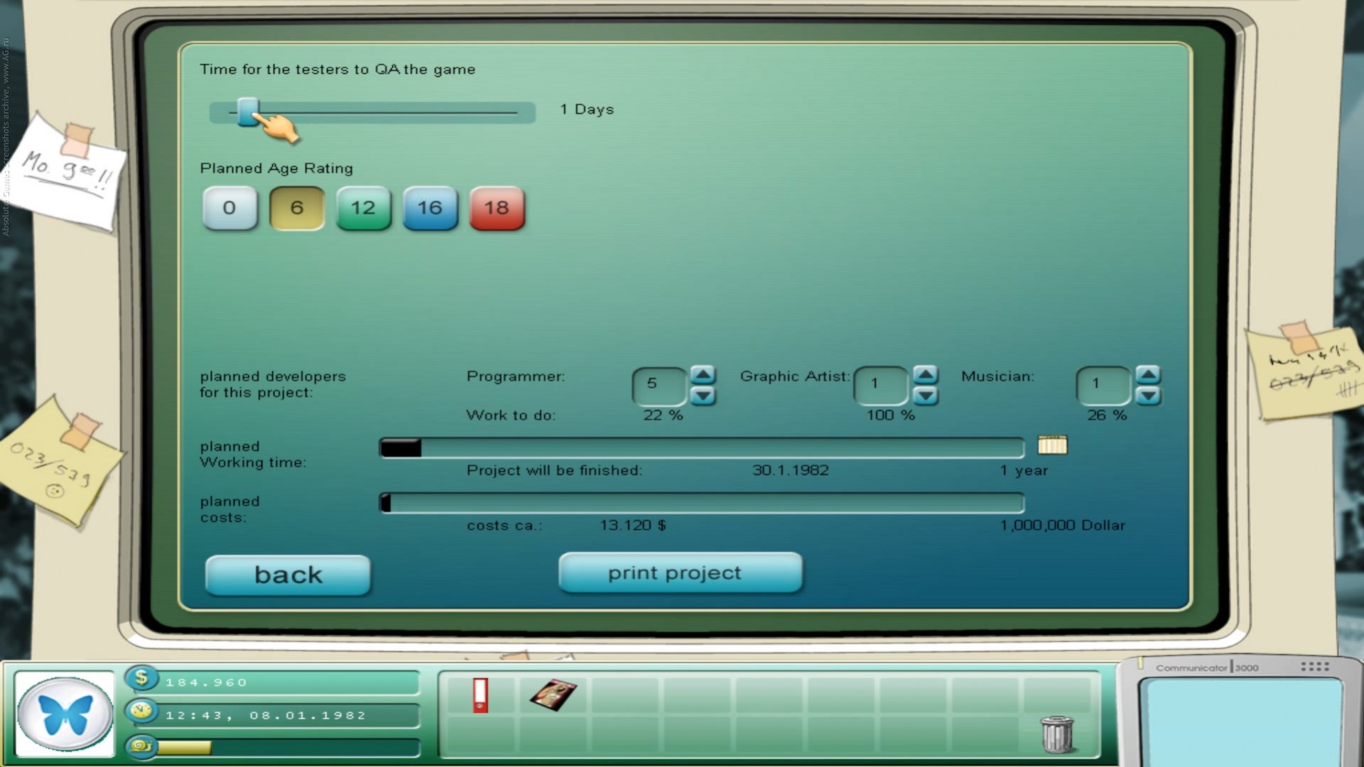 Game Tycoon 1.5 Game Tycoon 1.5