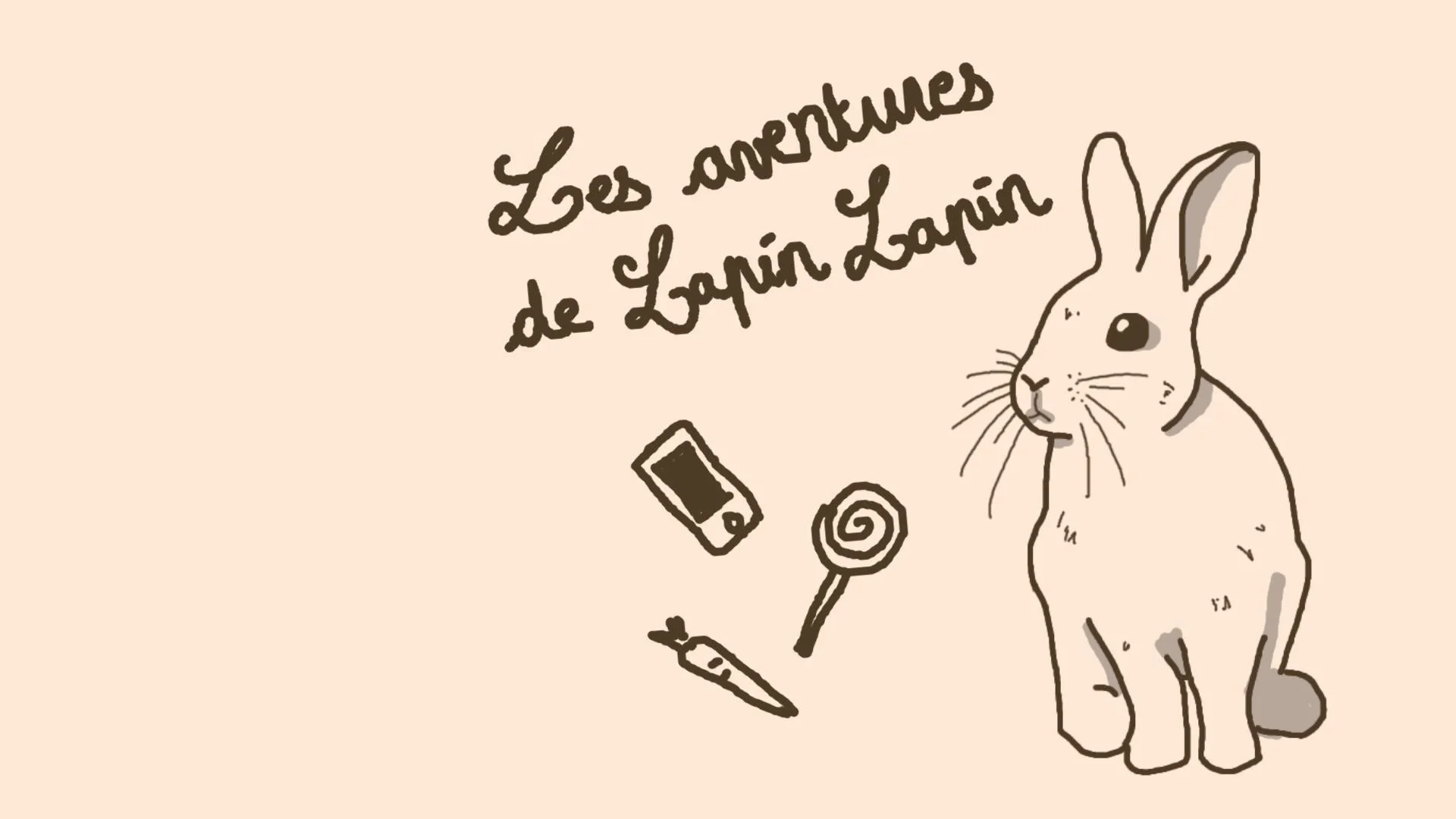Рецензии Les Aventures de Lapin Lapin (itch)