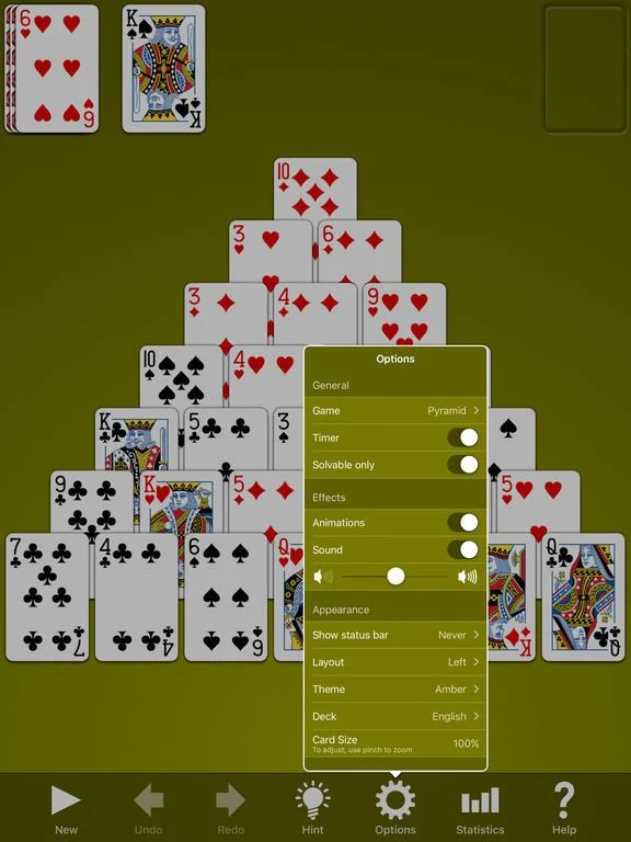 Odesys Pyramid Solitaire