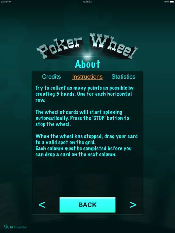 Poker Wheel Poker Wheel