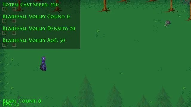 Bladefall Totem Simulator (itch)