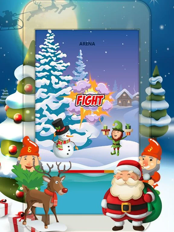 Catch & Fight Christmas Character