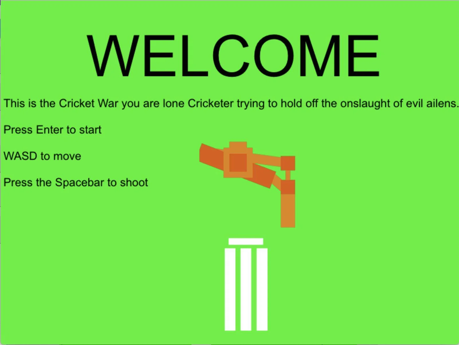 the Cricket War (itch)