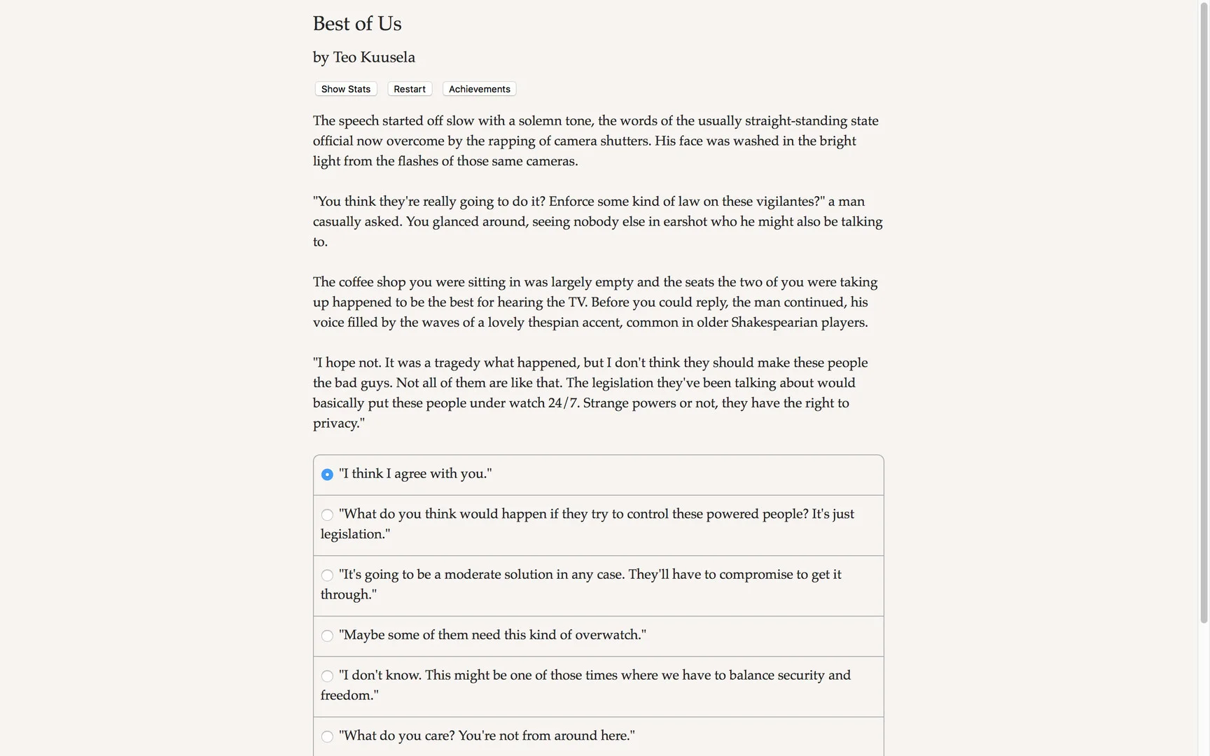 Рецензии Best of Us