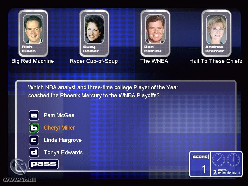 ESPN's 2-Minute Drill ESPN's 2-Minute Drill