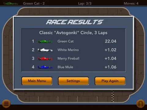 Autoracing Board Game Autoracing Board Game