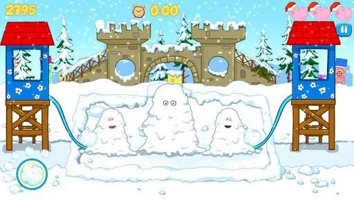 Funny Snowball Battle: Winter Games Funny Snowball Battle: Winter Games