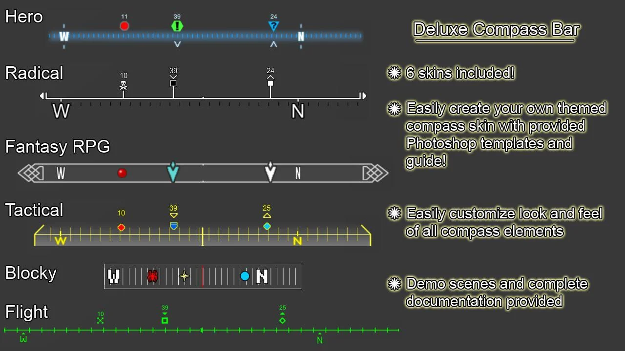 Рецензии Deluxe Compass Bar Demo (itch)