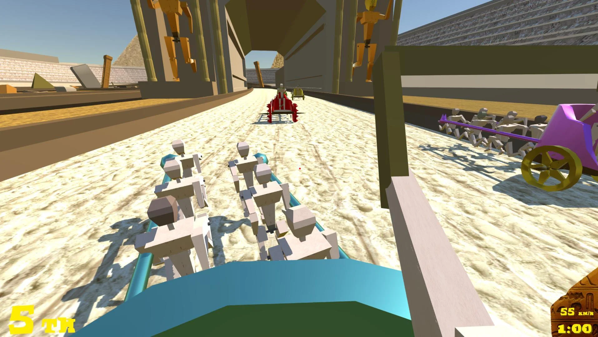 Рецензии National Egyptian Slave Racing League (itch)