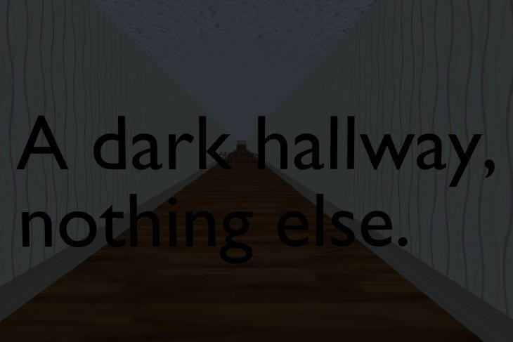 Рецензии A dark hallway (itch)