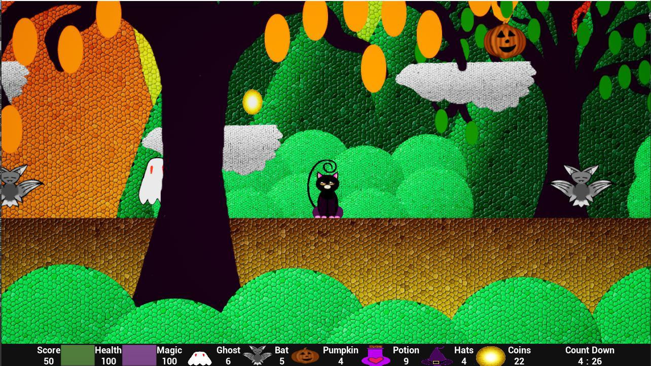Black Cat Adventures v.1 (Demo - HTML5) (itch)