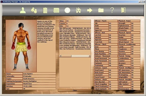 Новости о Kickboxing Manager (itch)