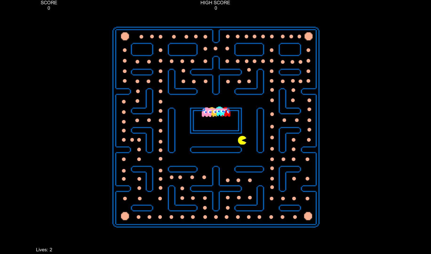 Pac-Man in Unity (itch)