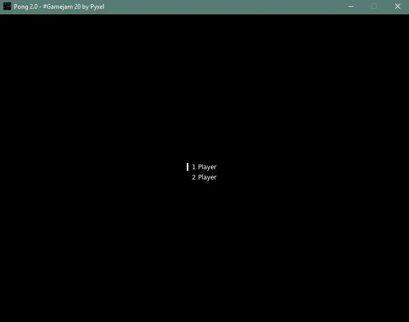 Pong (itch) (Pyxel-Sama)