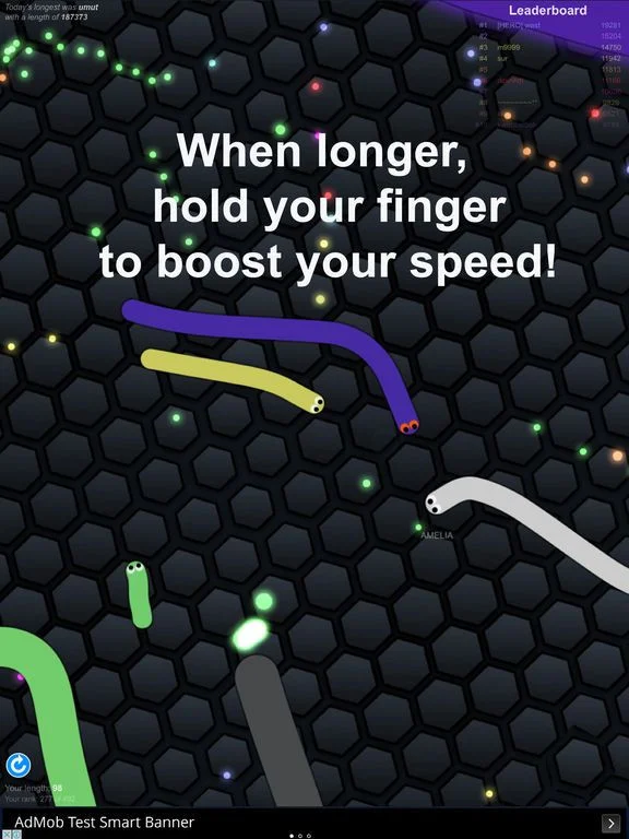 Новости о slither.io mobile ©