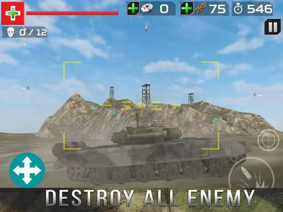 Tank Gunner Shoot 3D
