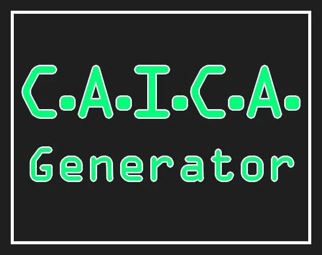 The CAICA Generator (itch) The CAICA Generator (itch)