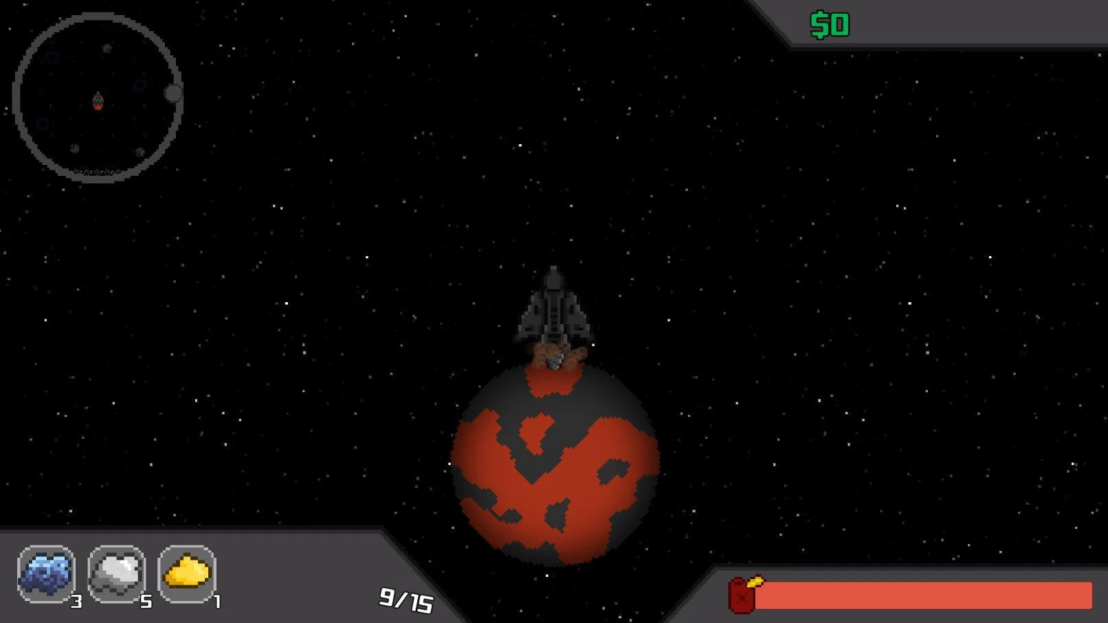 SpaceMiner (SominStudios) (itch)