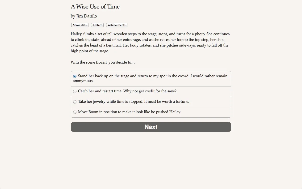 A Wise Use of Time A Wise Use of Time