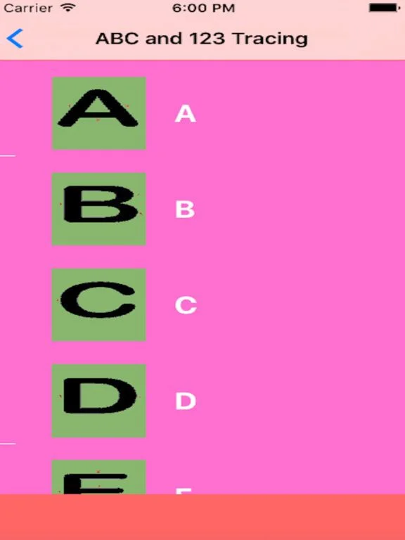 Pre School Letter Tracer writing practice - Alphabet flashcard tracing phonics and drawing