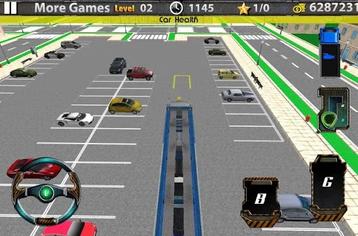 3D Car transport trailer truck 3D Car transport trailer truck