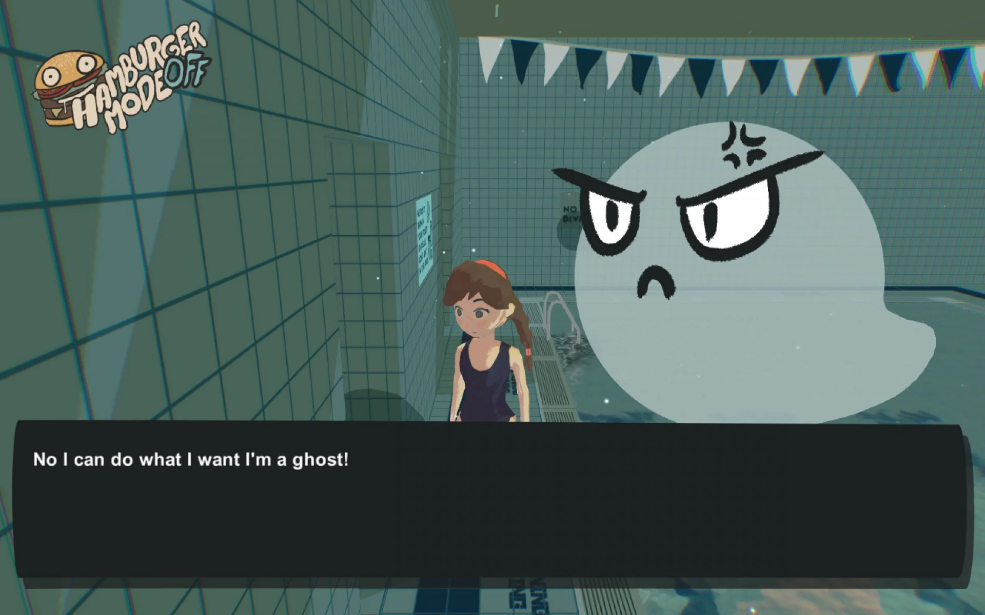 Super Pools n' Ghosts: Hamburger Mode Edition (itch)