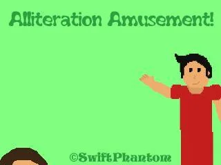 Alliteration Amusement (itch) Alliteration Amusement (itch)