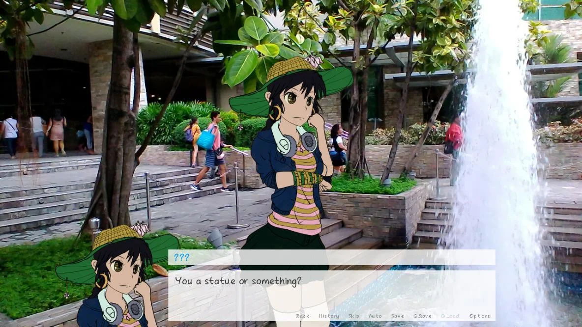 Sunday at the Memories  - The Girl at the Fountain (itch)